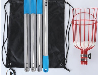 Detachable Steel Rod Fruit Picking Garden Tool