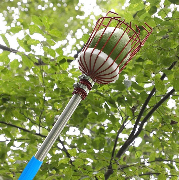 Detachable Steel Rod Fruit Picking Garden Tool