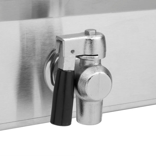 US EH101V-Electric Fryer Silver