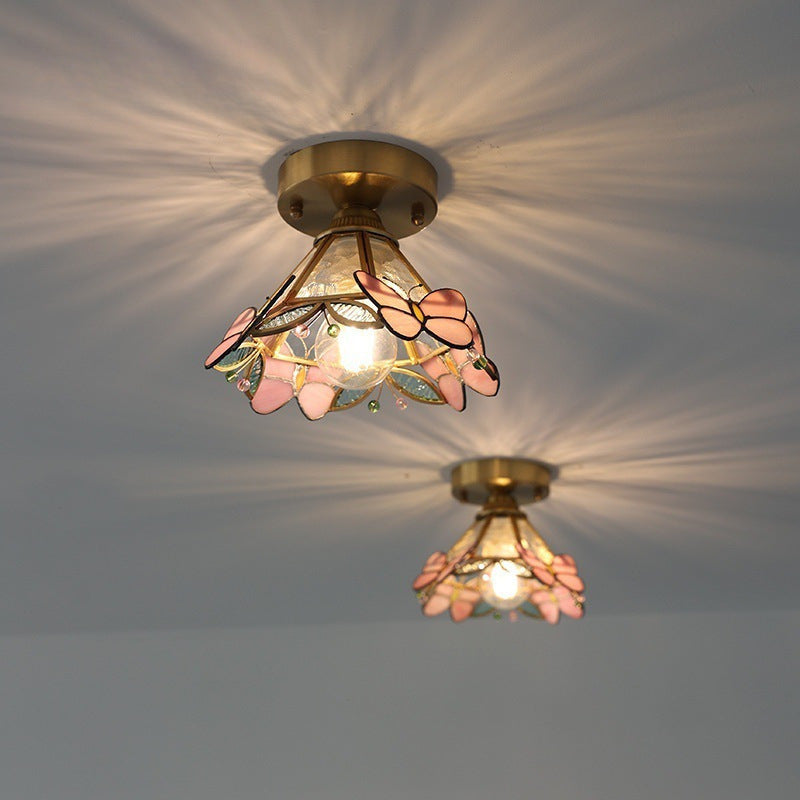 Japanese Retro Aisle Ceiling Light Balcony Corridor