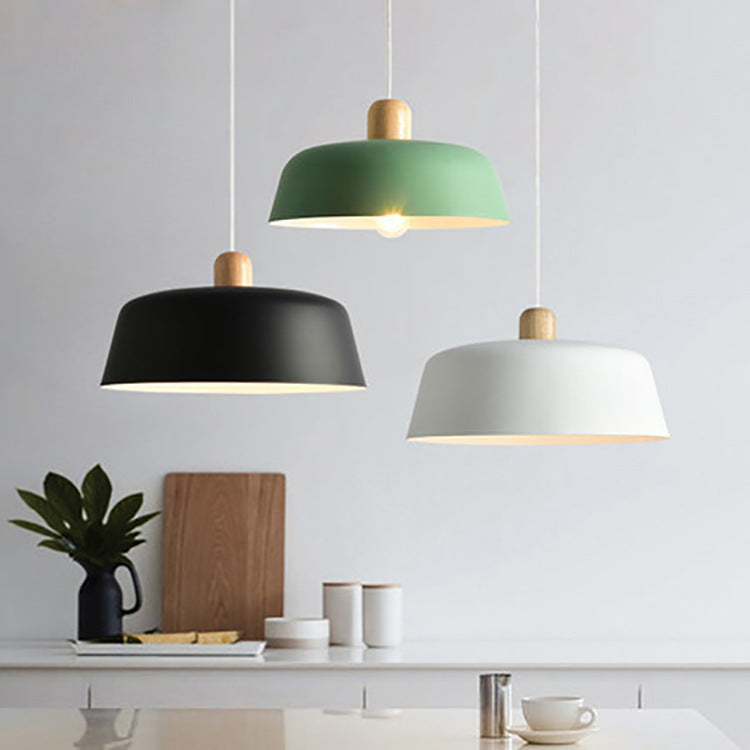Nordic Wood Pendant Lighting Fixture