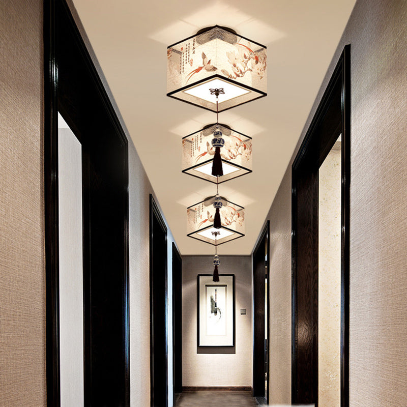 Chinese Round Square Ceiling Lights Fixtures