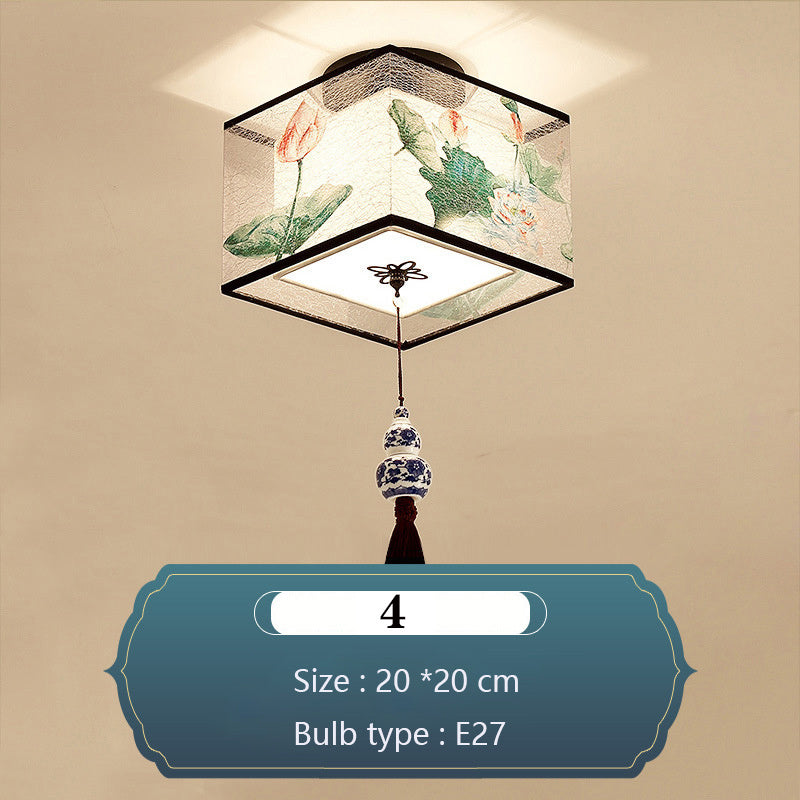 Chinese Round Square Ceiling Lights Fixtures