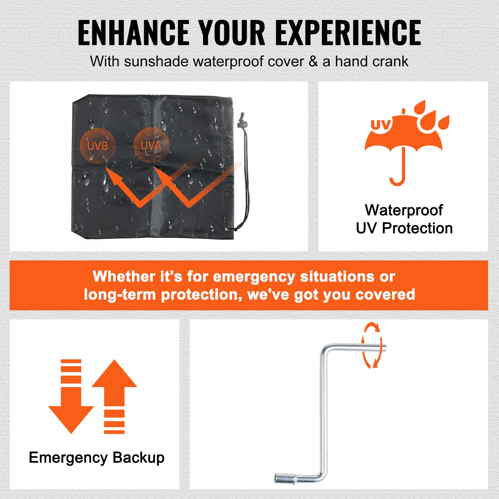 Electric Tongue Jack With Waterproof Cover