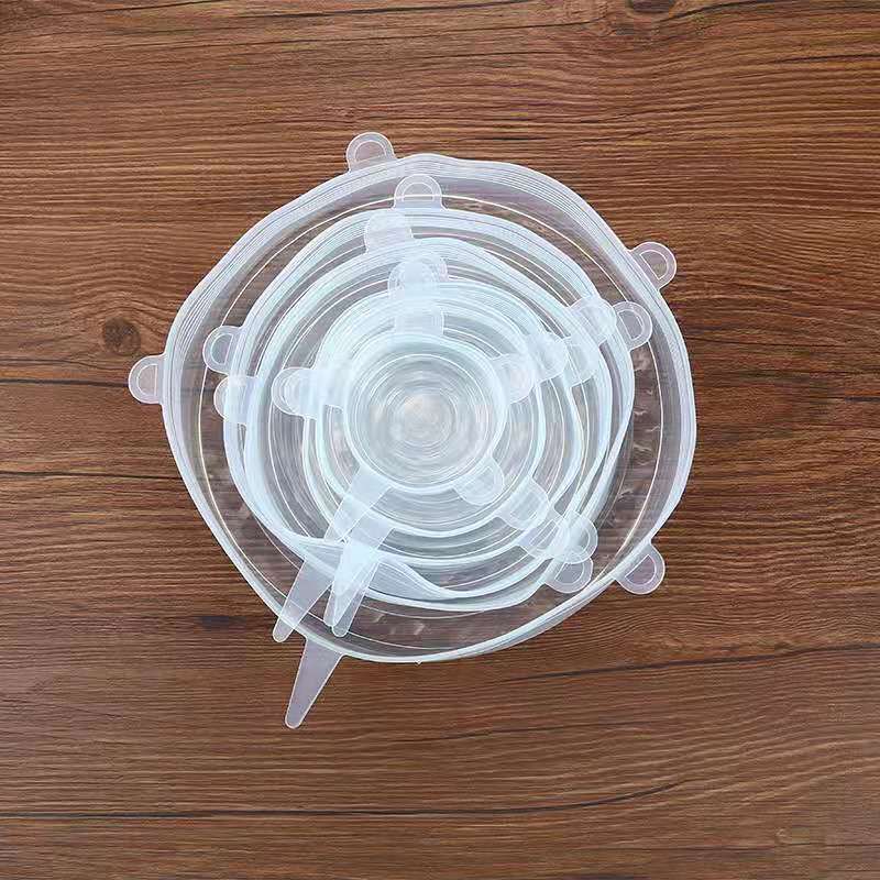 Food Silicone Cover Fresh-keeping Dish