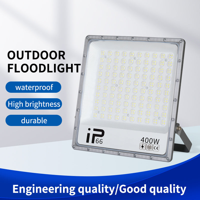 LED Floodlight, Outdoor Waterproof Strong Light, Ultra Bright Construction Site Factory RV Room Searchlight, Outdoor High-power Lighting Lamp