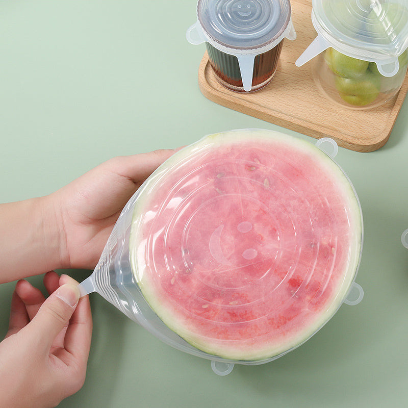 Food Silicone Cover Fresh-keeping Dish
