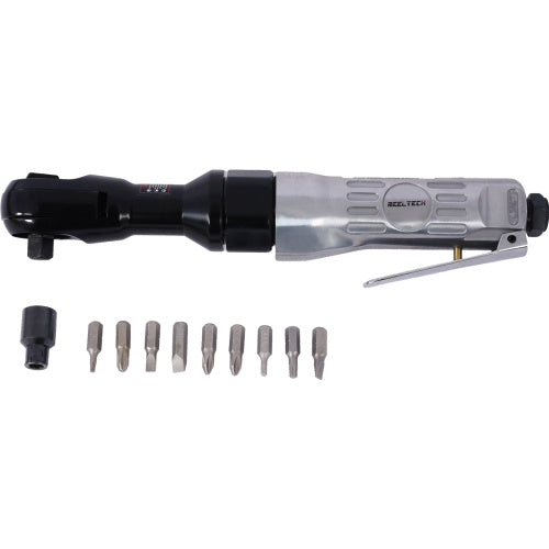 Air Tools & Accessories Kit, 71 Pieces, Impact Wrenches, Air Ratchets, Die Grinders, Air Hammers, Hose Fittings, Storage Boxes